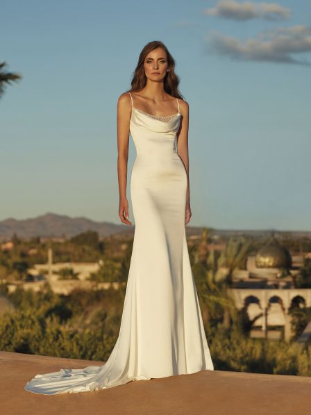 Pronovias ASH  Draped mermaid wedding dress